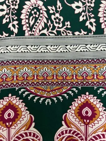 Conjunto Satinado Cachemires BALLORY Verde