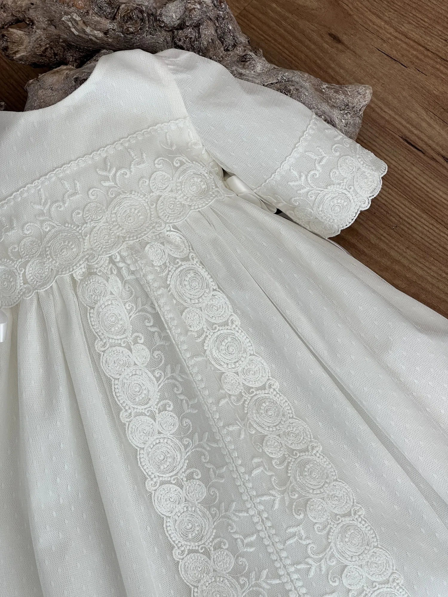 Conjunto unisex Faldón y capota Colección Luna