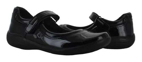 Coqueta Zapato Escolar Balerina Casual Charol Niña 85515