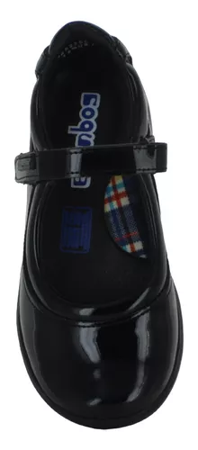 Coqueta Zapato Escolar Balerina Casual Charol Niña 85515