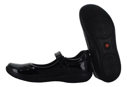 Coqueta Zapato Escolar Balerina Casual Charol Niña 85515