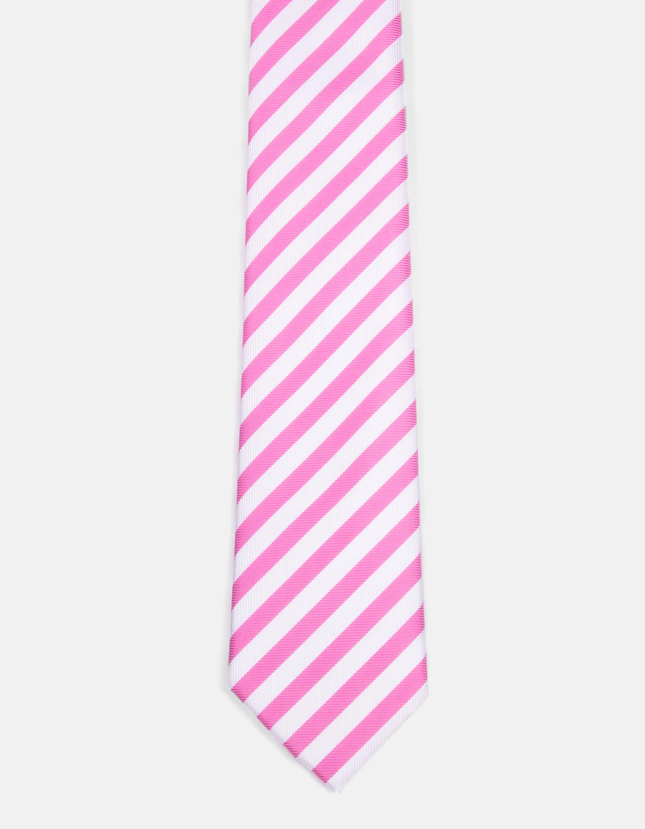 Corbata a rayas.