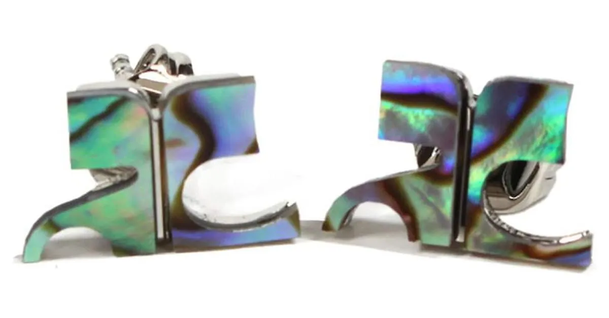 Courreges Pendientes Multicolor 