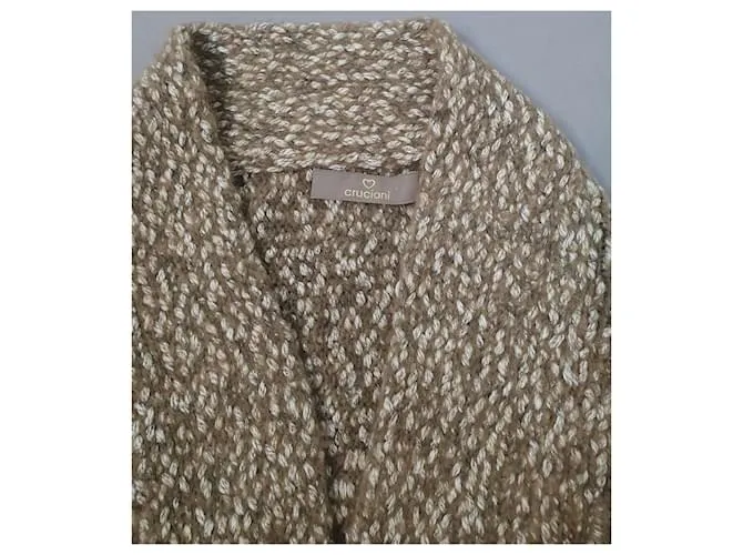Cruciani Prendas de punto Multicolor Beige 
