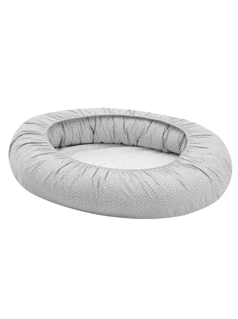 CUNA NIDO BEBE LIBERTY 55x90x15 CM GRIS