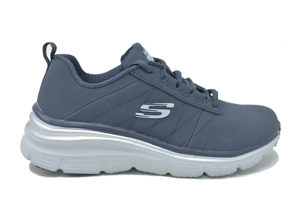 DEPORTIVO DE MUJER SKECHERS 88888366 GRIS