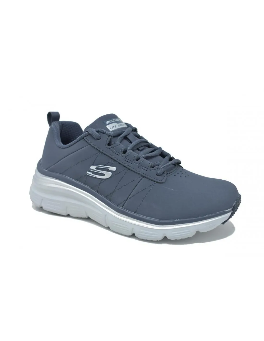 DEPORTIVO DE MUJER SKECHERS 88888366 GRIS