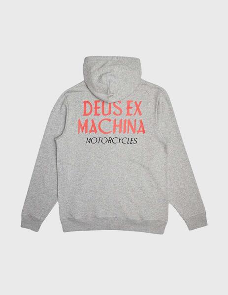 Deus Ex Machina Chinchilla Hoodie Sudadera gris con capucha