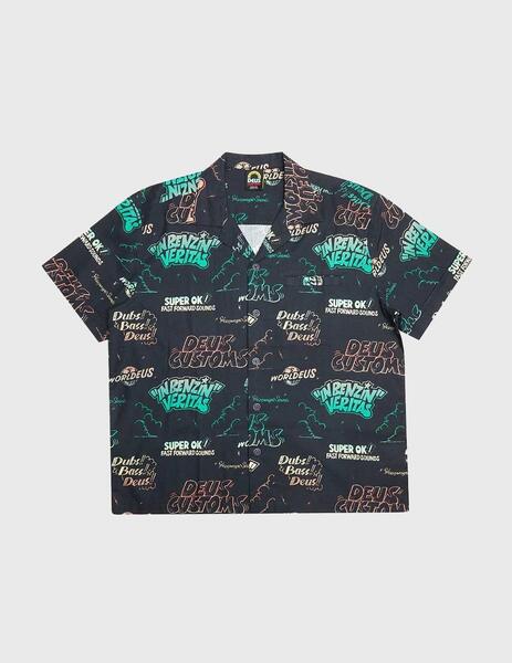 Deus Ex Machina Dub Bass Shirt Camisa estampada hombre