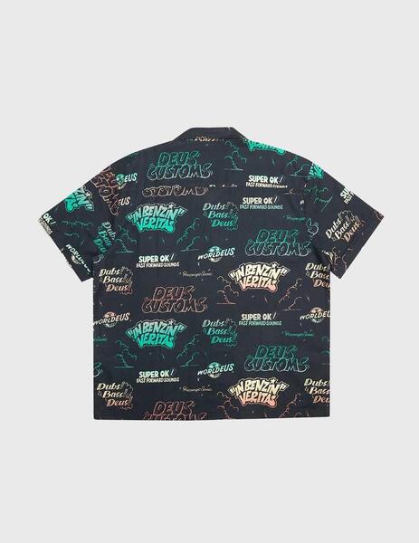 Deus Ex Machina Dub Bass Shirt Camisa estampada hombre
