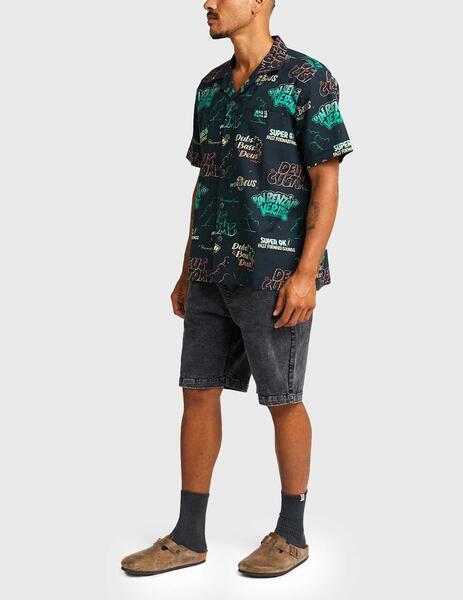 Deus Ex Machina Dub Bass Shirt Camisa estampada hombre