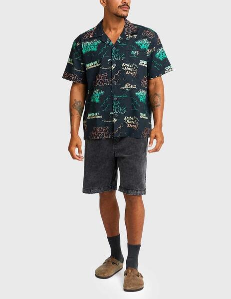 Deus Ex Machina Dub Bass Shirt Camisa estampada hombre