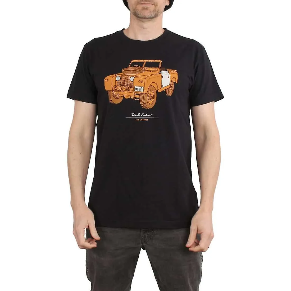DEUS EX MACHINA THE LANDIE S/S CAMISETA  NEGRO
