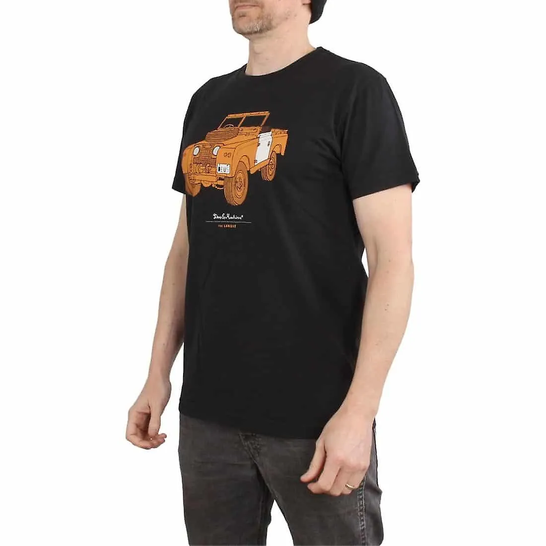 DEUS EX MACHINA THE LANDIE S/S CAMISETA  NEGRO