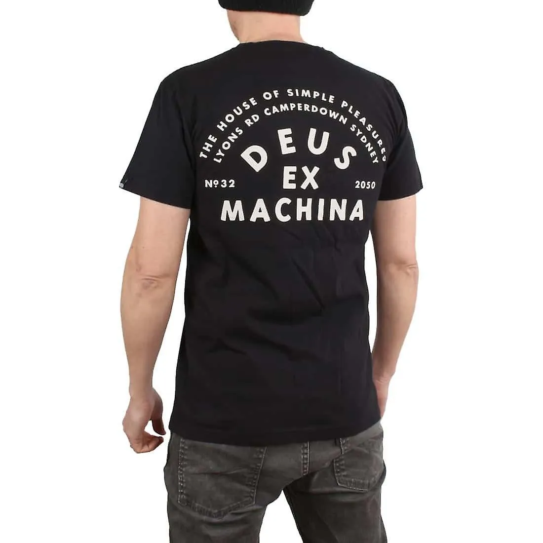DEUS EX MACHINA THE LANDIE S/S CAMISETA  NEGRO