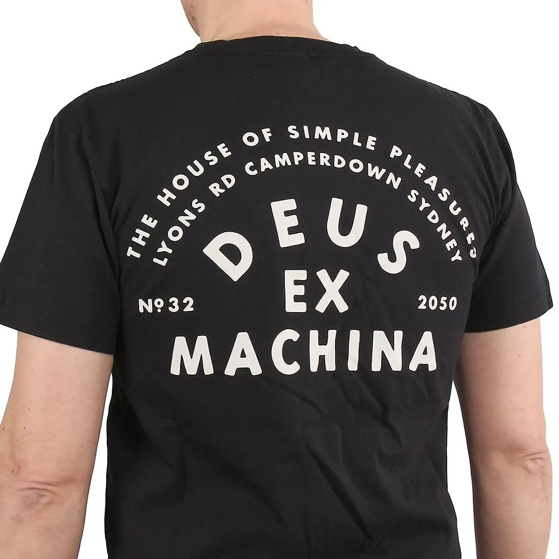 DEUS EX MACHINA THE LANDIE S/S CAMISETA  NEGRO