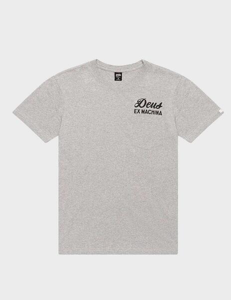 Deus Ex Machina Venice Address Camiseta gris para hombre