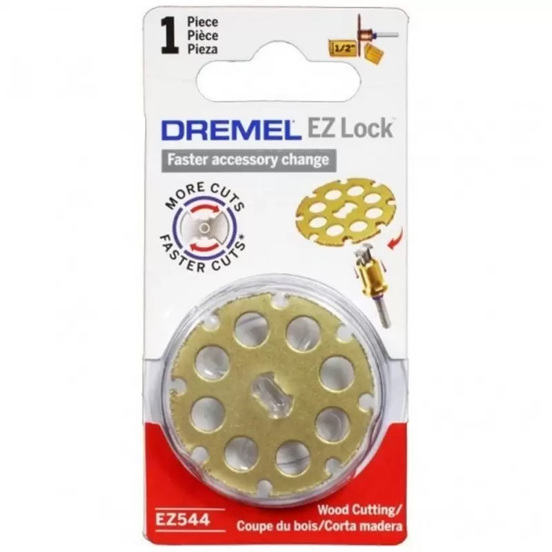 Disco de corte de carburo EASY LOCK 1 1/2 Dremel EZ544
