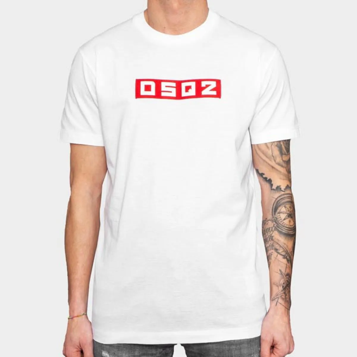 DSQUARED2  CAMISETA BLANCA