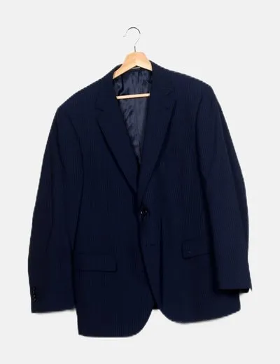 Dustin Conunto de traje azul rayas