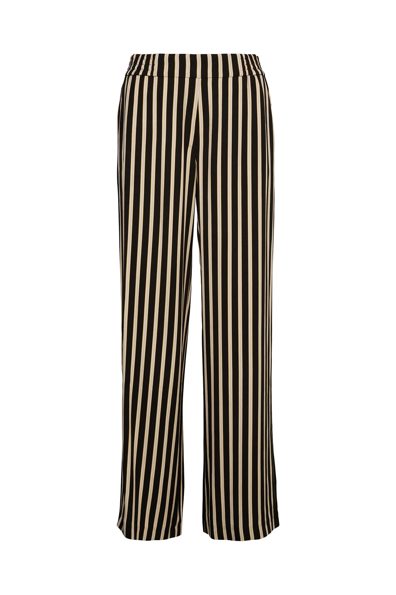 Esprit Pantalón rayas viscosa con ligero brillo