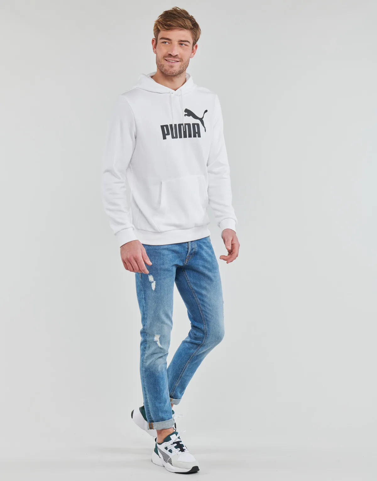 ESS BIG LOGO HOODIE FL