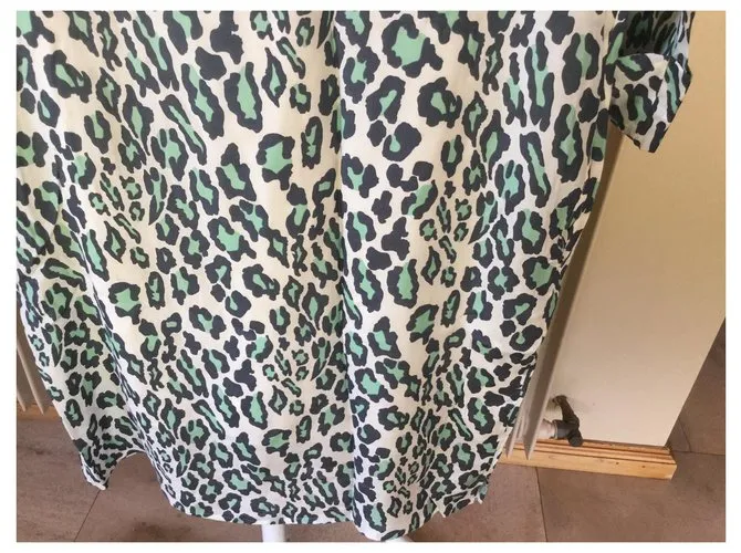 Essentiel Antwerp vestido estampado Estampado de leopardo 