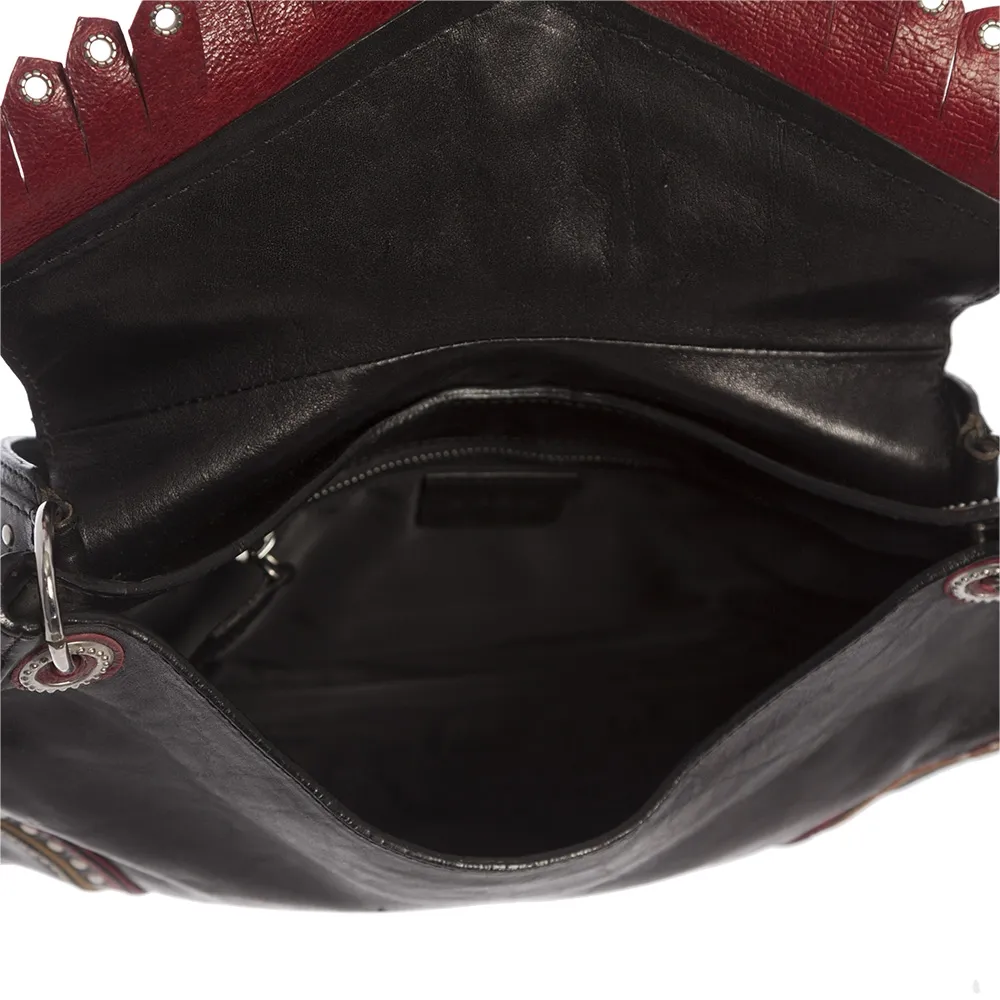 Etro Bolso Negro Tachuelas