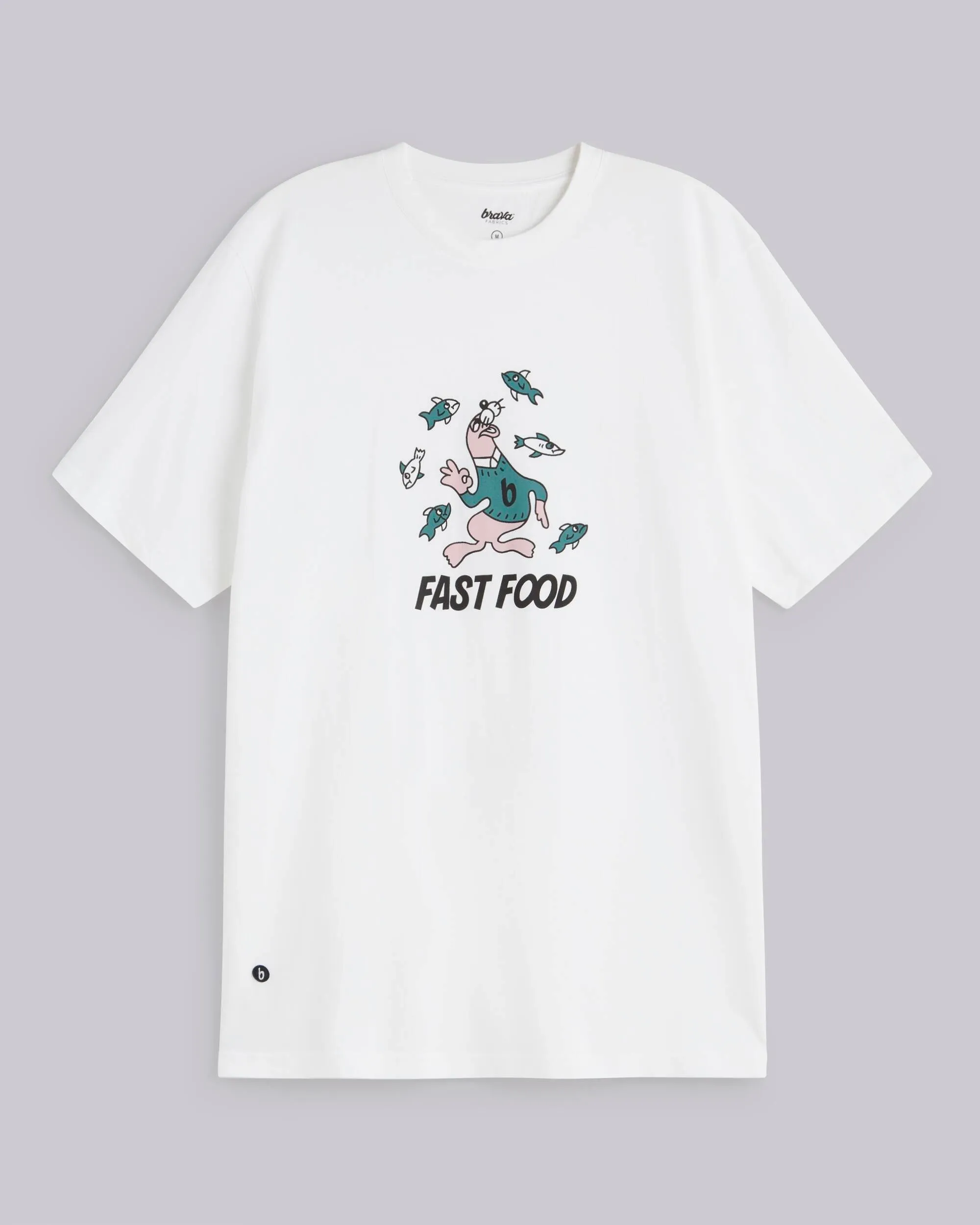 FAST FOOD TSHIRT WHITE