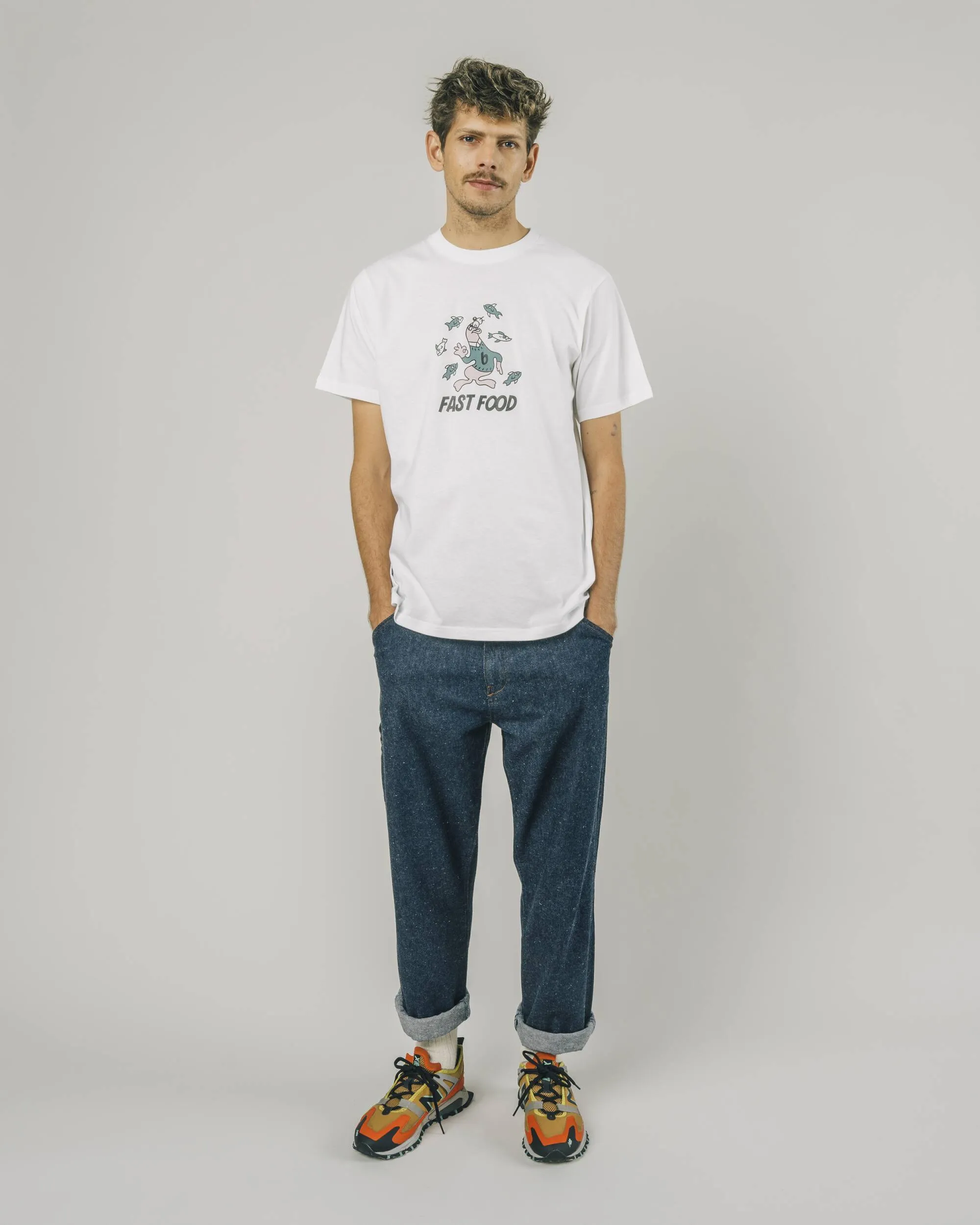 FAST FOOD TSHIRT WHITE
