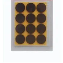 FIELTRO MARRON CIRCULAR 22 MM