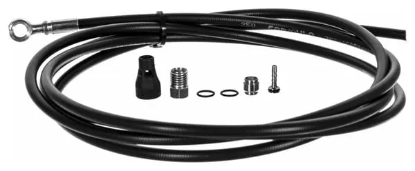 Formula FORMULA Kit Manguera Reforzada 2m R1/RX/Mega/The One Negro + Piezas de conexión