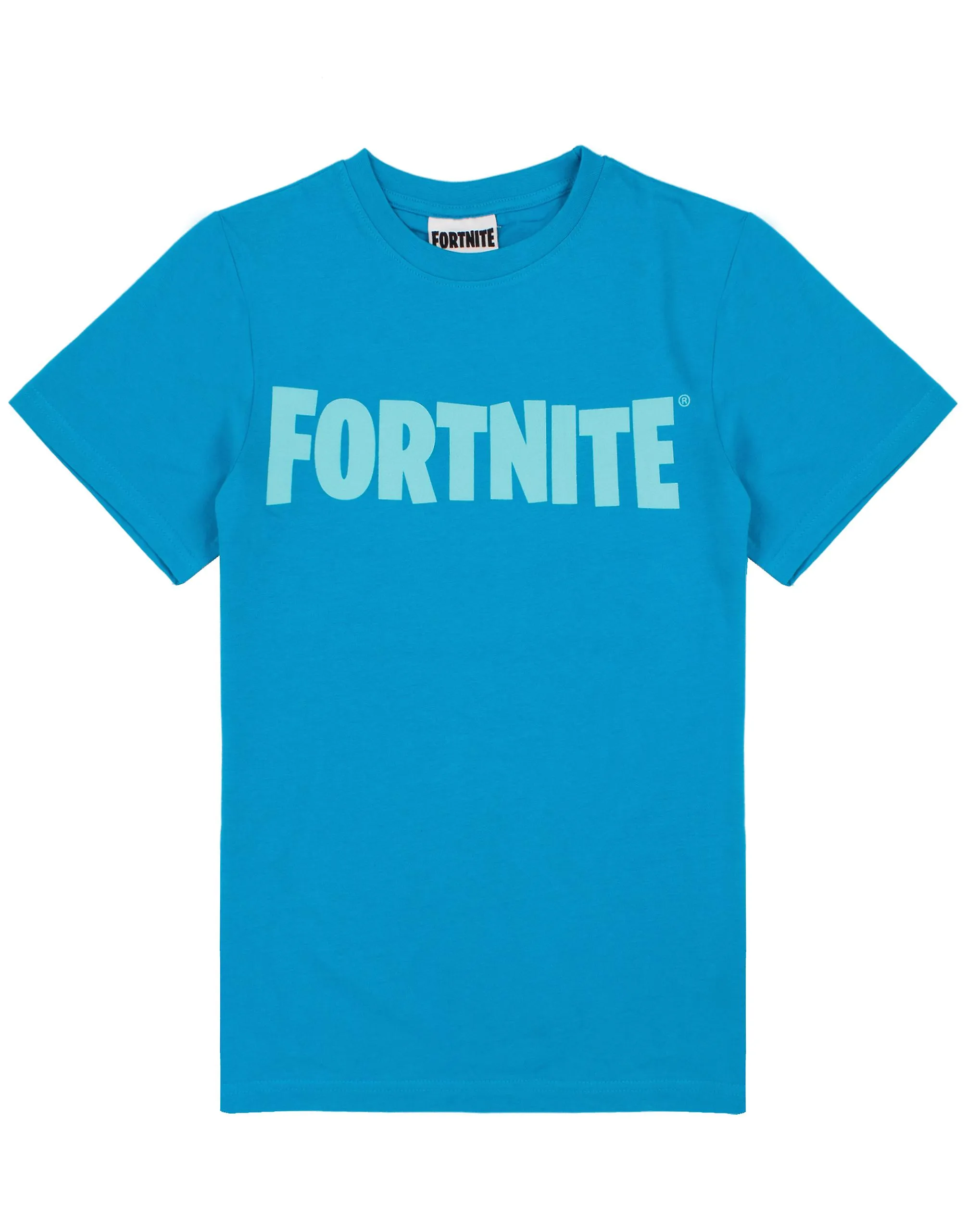 Fortnite Boys camiseta de manga corta azul