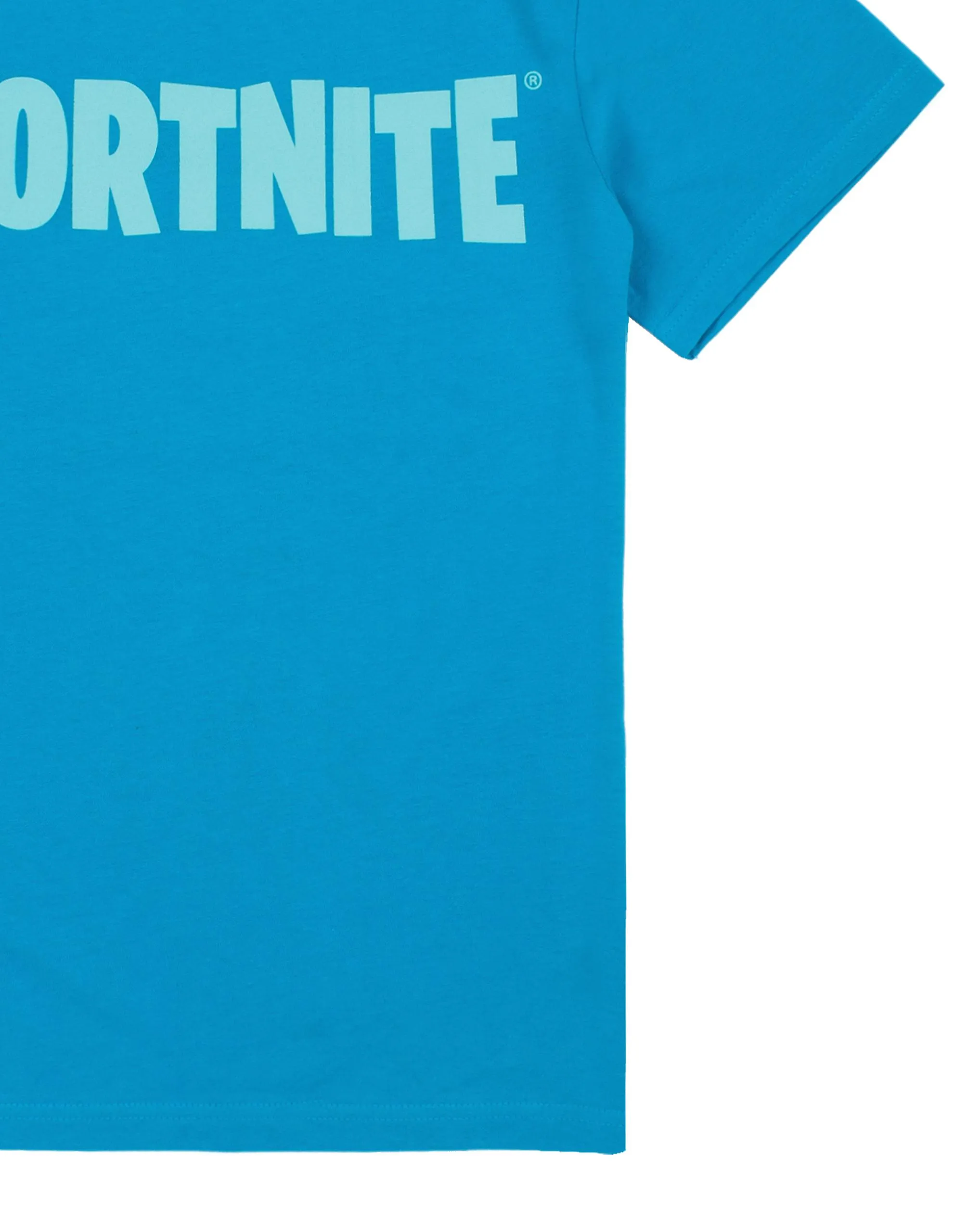 Fortnite Boys camiseta de manga corta azul