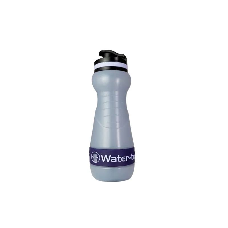 FRASCO FILTRANTE DE CAñA DE AZúCAR WATERTOGO 55CL (MORADO)