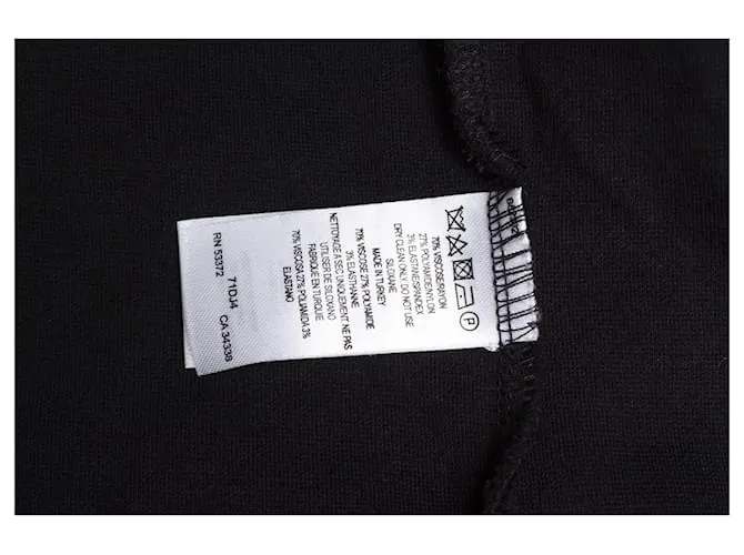 French Connection Conexión francés, Vestido negro con adornos. 