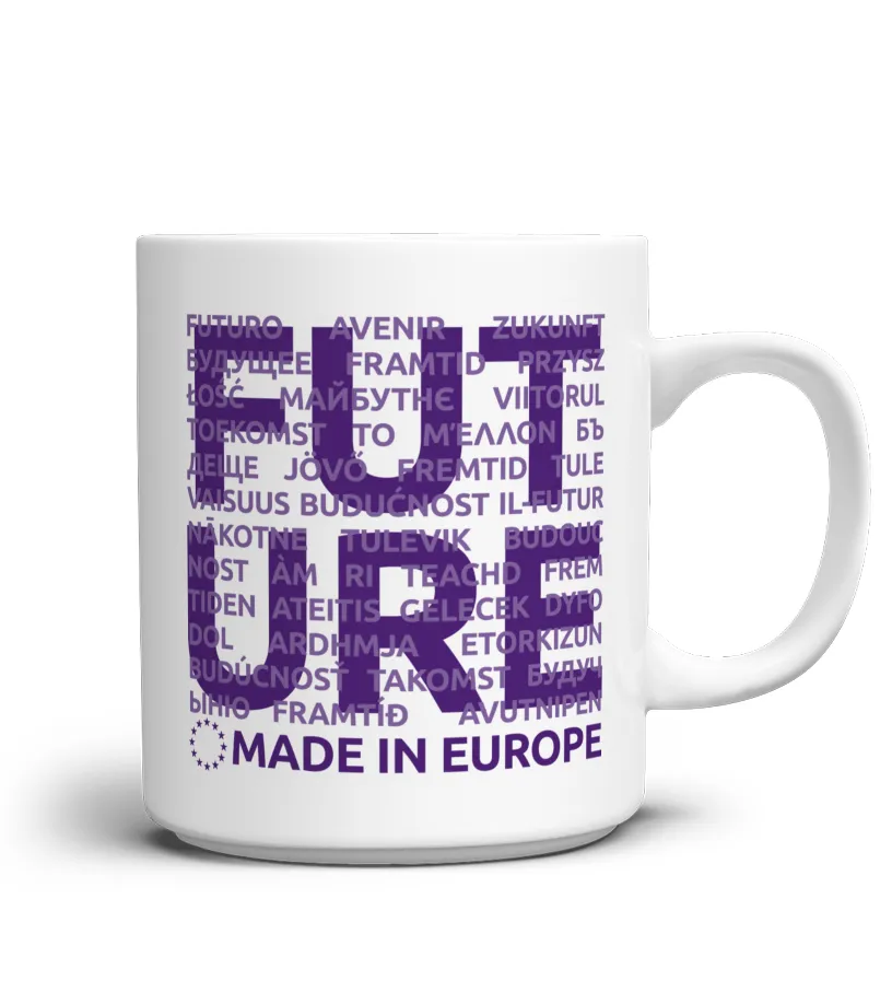 Future Made In Europe Mug Taza