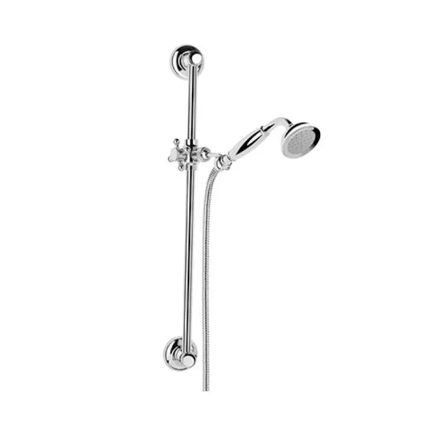 GABOLI FRATELLI WELLNESS BARRA DESLIZANTE ECO DE LATÓN, DUCHA DE MANOS, FLEXIBLE