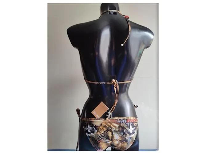 Galliano biquini galiano 38fr/EE.UU. S/I 42 Beige 