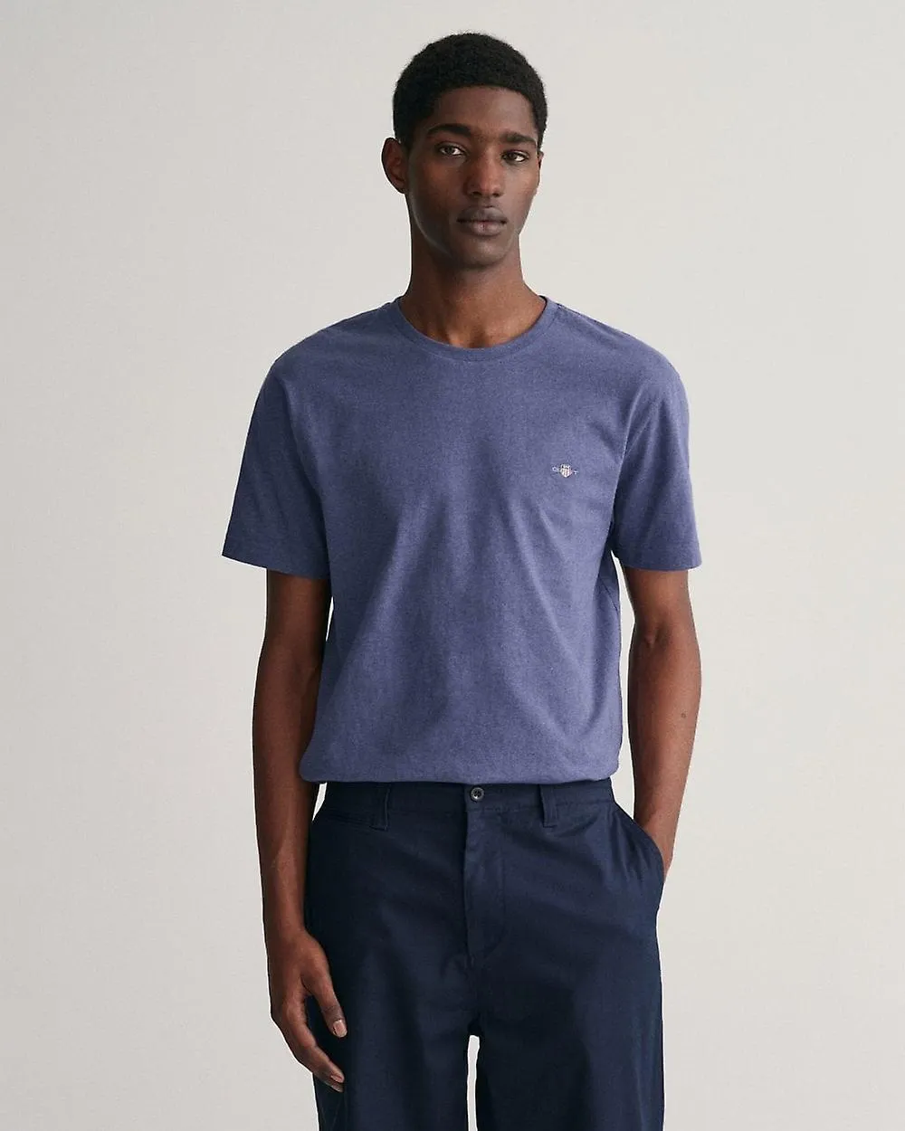 GANT GANT Hombre Regular Fit Manga Corta Escudo Logo Camiseta