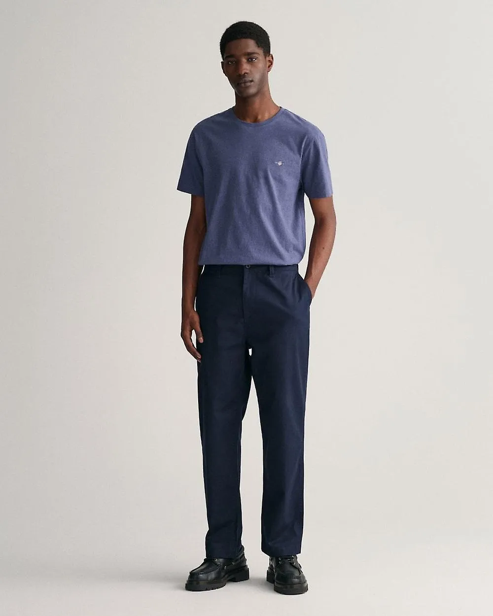 GANT GANT Hombre Regular Fit Manga Corta Escudo Logo Camiseta