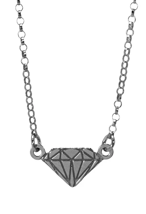 GARGANTILLA PLATA MOTIVO FORMA DIAMANTE 266_02275211