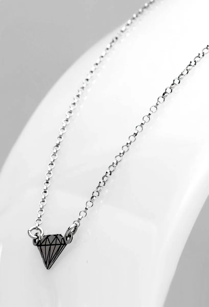 GARGANTILLA PLATA MOTIVO FORMA DIAMANTE 266_02275211