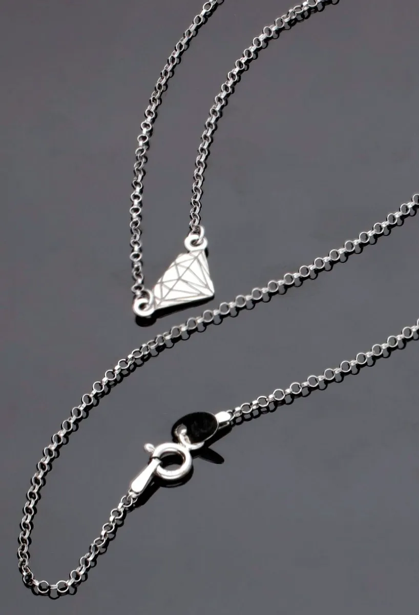 GARGANTILLA PLATA MOTIVO FORMA DIAMANTE 266_02275211