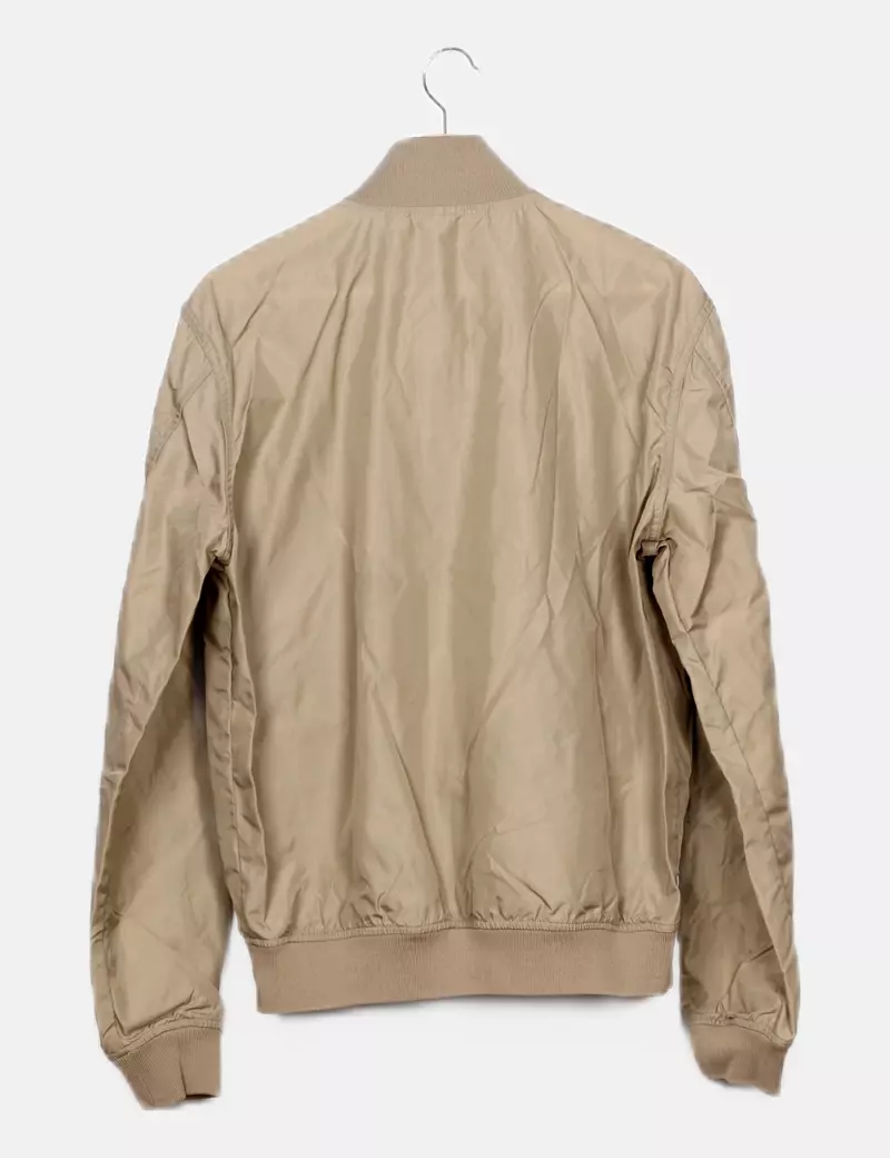 GAS Chaqueta beige impermeable
