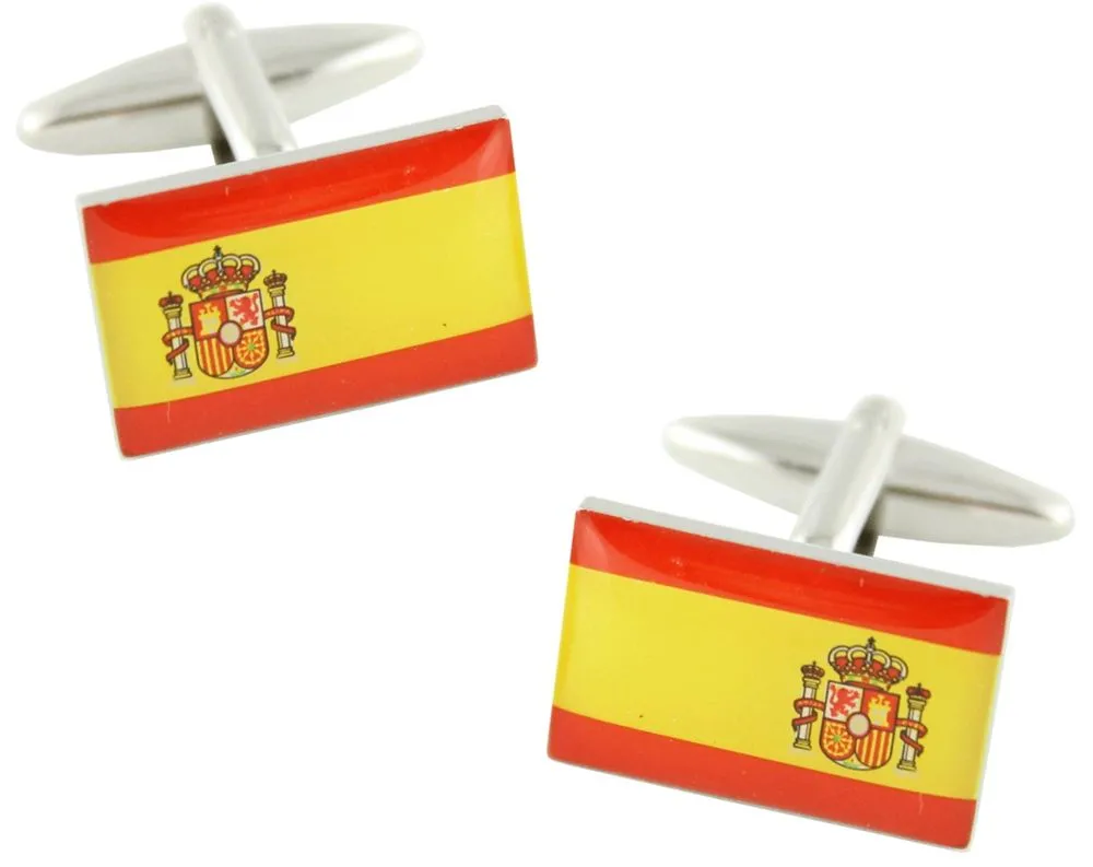 Gemelos para camisa Bandera de España