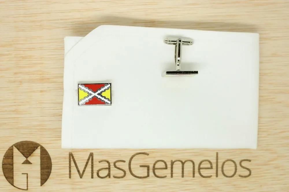 Gemelos para camisa Bandera Tercio España