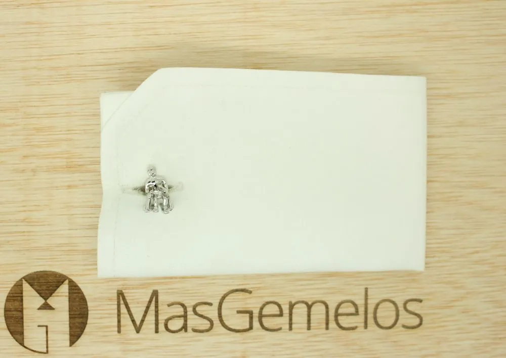 Gemelos para camisa Esquiador