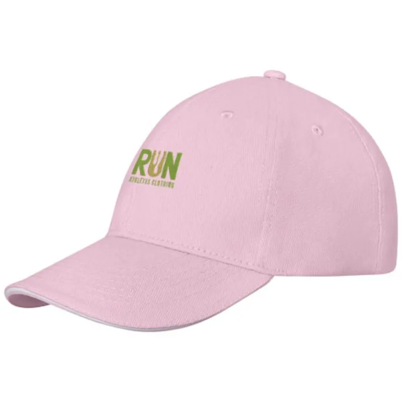 Gorra con ribete de 6 paneles 'Darton'