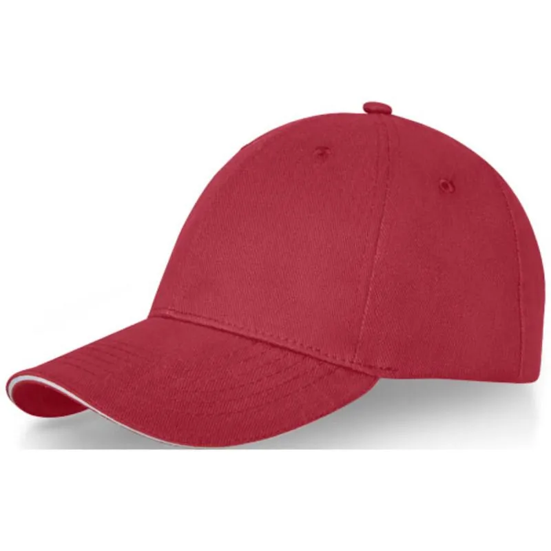 Gorra con ribete de 6 paneles 'Darton'